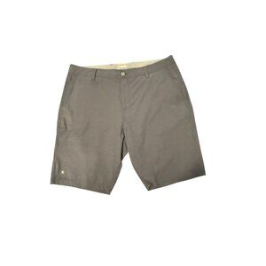 Linksoul Mens Charcoal Golf Shorts Size 36 Lightweight Performance Fabric